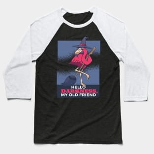 Halloween Flamingo Baseball T-Shirt